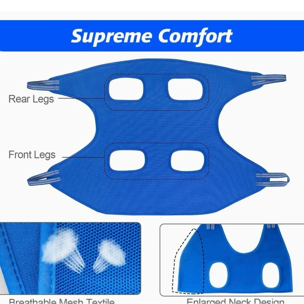 NWOT XXL Dog Hammock for Grooming & Nail Trimming (GRC)